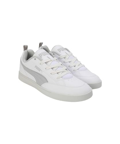 Puma Mens Shuffle Hydra White-Cool Light Gray-Warm White Sneaker - 6 UK (39980702)