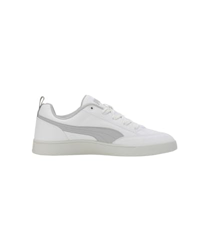 Puma Mens Shuffle Hydra White-Cool Light Gray-Warm White Sneaker - 6 UK (39980702)