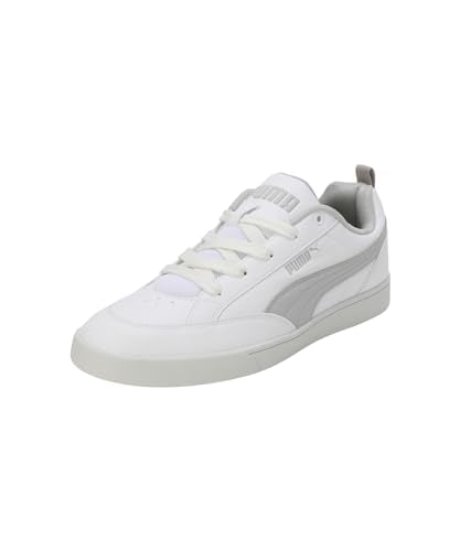 Puma Mens Shuffle Hydra White-Cool Light Gray-Warm White Sneaker - 6 UK (39980702)