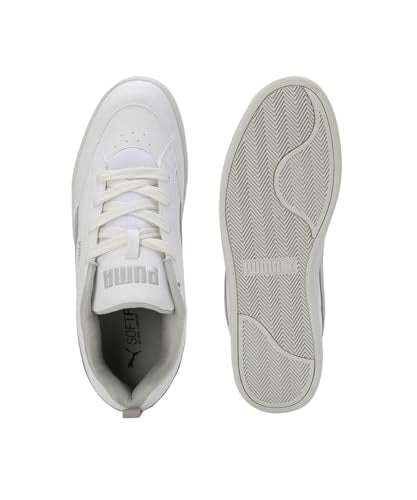 Puma Mens Shuffle Hydra White-Cool Light Gray-Warm White Sneaker - 6 UK (39980702)