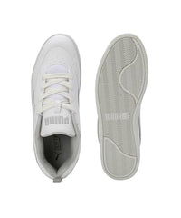 Puma Mens Shuffle Hydra White-Cool Light Gray-Warm White Sneaker - 6 UK (39980702)
