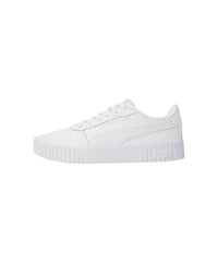 Puma Womens Carina 2.0 White-White-Silver Sneaker - 7 UK (40134501)
