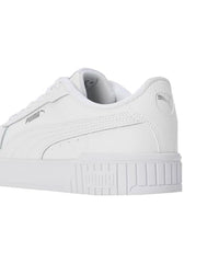Puma Womens Carina 2.0 White-White-Silver Sneaker - 7 UK (40134501)
