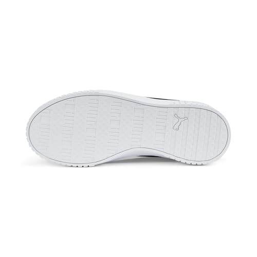 Puma Womens Carina 2.0 Black-Black-Silver Sneaker - 7 UK (40134502)