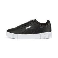 Puma Womens Carina 2.0 Black-Black-Silver Sneaker - 7 UK (40134502)