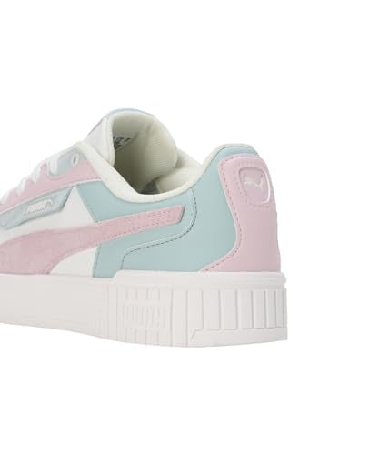 Puma Womens Carina 2.0 Zuki Turquoise Surf-Grape Mist-Warm White Sneaker - 5 UK (39983001)