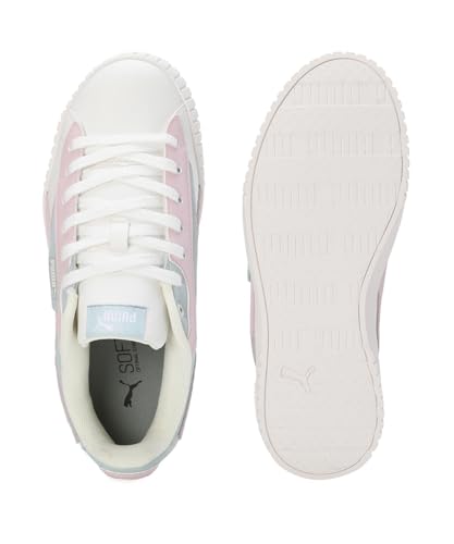 Puma Womens Carina 2.0 Zuki Turquoise Surf-Grape Mist-Warm White Sneaker - 5 UK (39983001)