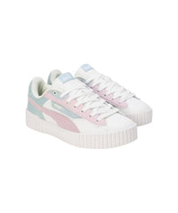 Puma Womens Carina 2.0 Zuki Turquoise Surf-Grape Mist-Warm White Sneaker - 5 UK (39983001)