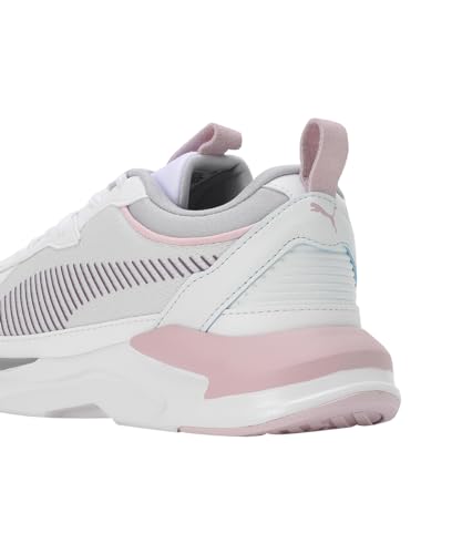 Puma Womens X- Ray Airflex WNS White-Silver Mist-Dewdrop Sneaker - 5 UK (39981001)