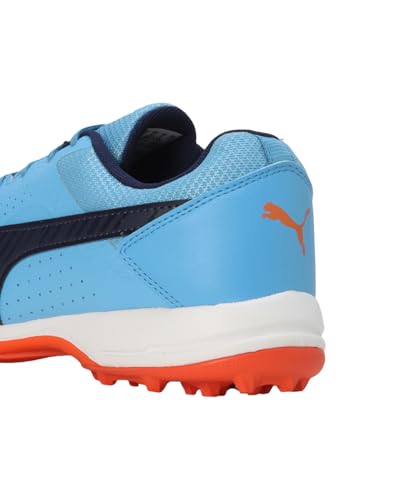 Puma Unisex-Adult Cricket Alrounder Navy-Bonnie Blue-Rickie Orange Cricket Shoe-10 UK(10824003)