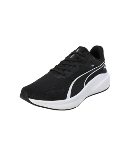Puma Men Skyrocket Lite, Black- Black- White,Running Shoe-8 (31188201)