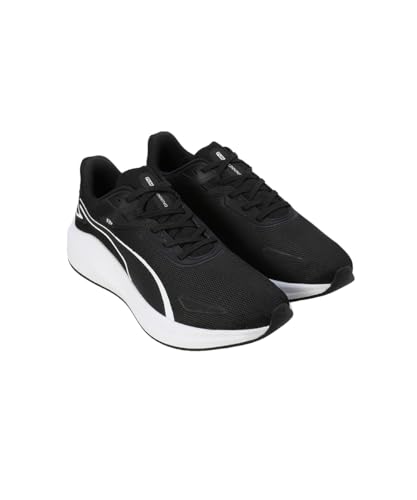 Puma Men Skyrocket Lite, Black- Black- White,Running Shoe-8 (31188201)