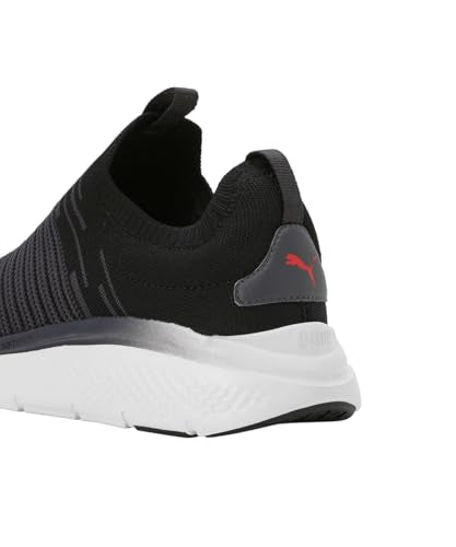 Puma Mens Softride Pro Echo Slip-On -E Galactic Gray-for All Time Red-Black Running Shoe - 9 UK (31088804)