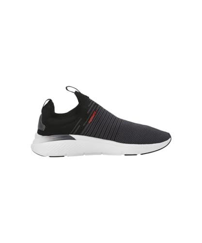 Puma Mens Softride Pro Echo Slip-On -E Galactic Gray-for All Time Red-Black Running Shoe - 9 UK (31088804)