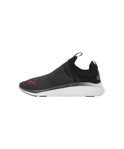 Puma Mens Softride Pro Echo Slip-On -E Galactic Gray-for All Time Red-Black Running Shoe - 9 UK (31088804)