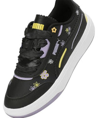 Puma Unisex-Kid Tori Bubble Bloom JR? Black-Vivid Violet-Lemon Meringue Sneaker - 5 UK (40129003)