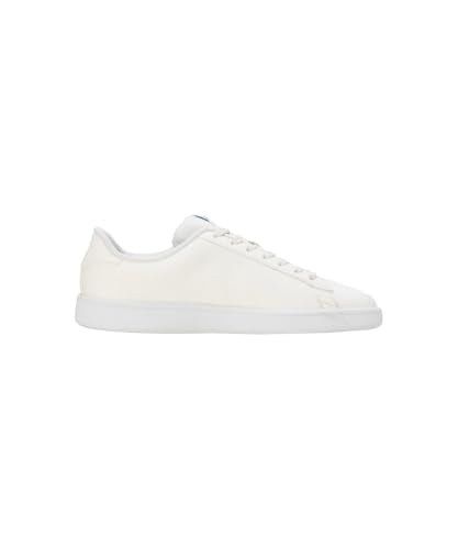 Puma Unisex-Kid Smash Classic PSL JR Warm White-Pelé Yellow-Speed Blue Sneaker - 4 UK (40129903)