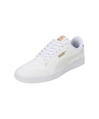Puma Mens Shuffle One8 V4 Better White-Team Gold Sneaker - 6 UK (40163401)