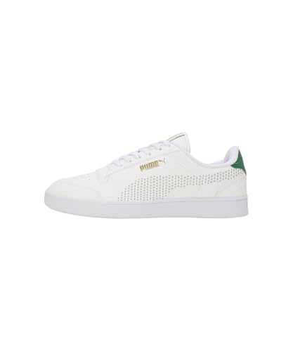 Puma Mens Shuffle One8 V4 Better White-Team Gold Sneaker - 6 UK (40163401)