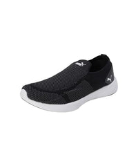 Puma Mens Softride Dimorphos Black-Dark Coal-White Running Shoe - 9 UK (31064901)