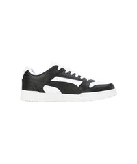 Puma Mens Court Shatter Low Black-White Sneaker - 6 UK (39984404)