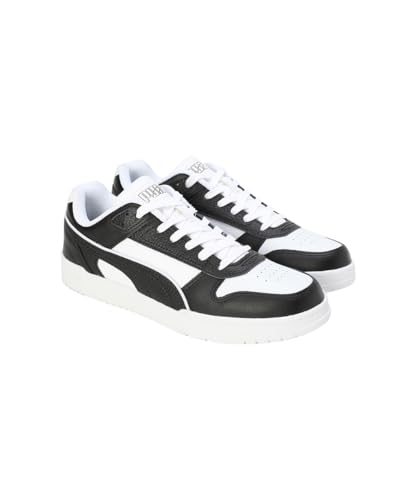 Puma Mens Court Shatter Low Black-White Sneaker - 6 UK (39984404)