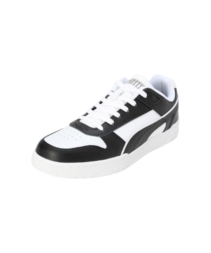 Puma Mens Court Shatter Low Black-White Sneaker - 6 UK (39984404)