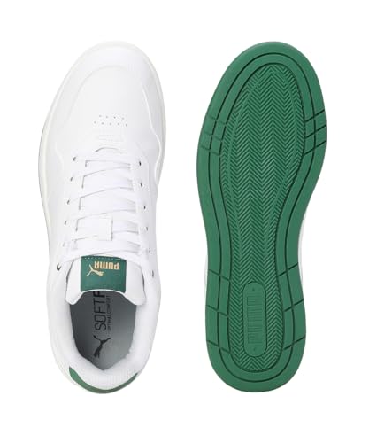 Puma Mens Court Classic Res White-Vine-Gold Sneaker - 9 UK (40111701)