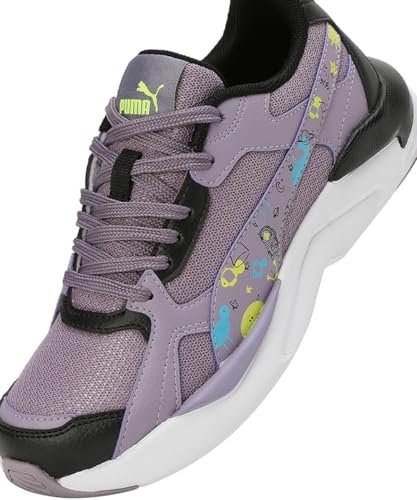 Puma Unisex-Kid X- RAY Zinggo JR Creamy Vanilla-Passionfruit-Team Aqua Sneaker - 3 UK (40129102)