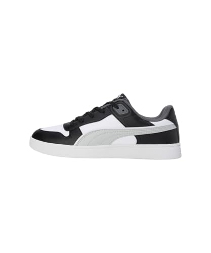 Puma Mens Court Gamer White-Black-Cool Dark Gray Sneaker - 9 UK (40218306)