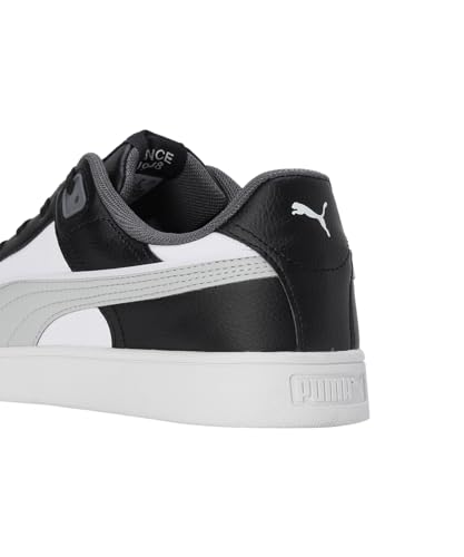 Puma Mens Court Gamer White-Black-Cool Dark Gray Sneaker - 9 UK (40218306)