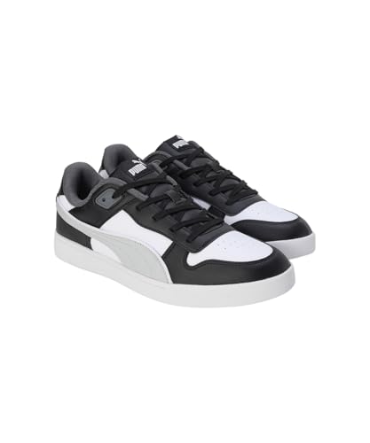 Puma Mens Court Gamer White-Black-Cool Dark Gray Sneaker - 9 UK (40218306)