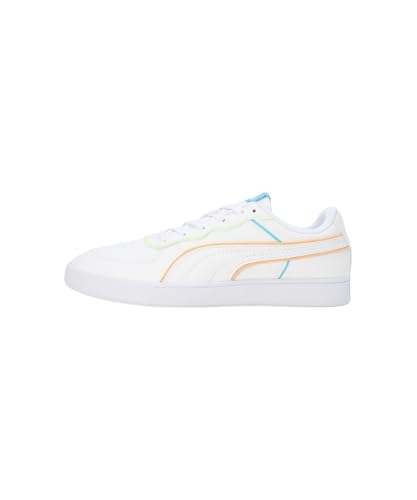 Puma Mens Galaxium White-Almost Apricot-Blue Opal Sneaker - 11 UK (31177304)