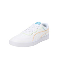 Puma Mens Galaxium White-Almost Apricot-Blue Opal Sneaker - 11 UK (31177304)