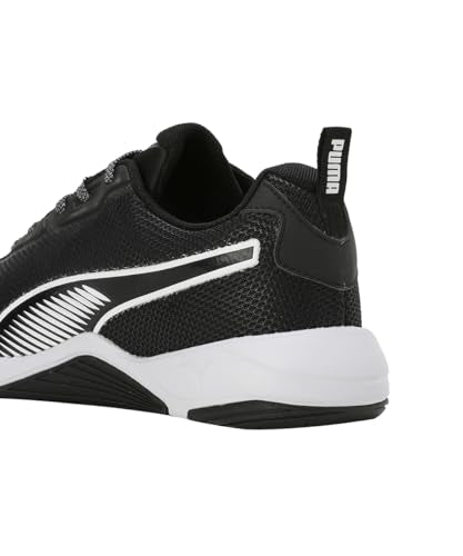 Puma Mens Surgestride Trainer Black-White Training Shoe - 8 UK (31112702)