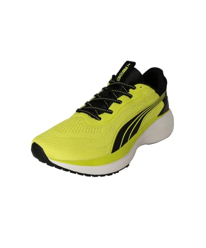 Puma Men Galaxis Pro, Lime Sheen-Black-White, Running Shoe - 9UK (31176702)