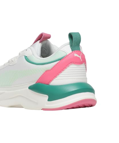 Puma, Women, X- Ray Airflex WNS, Warm White-Fast Pink-Sparkling Green, Sneaker, 8UK, (39981003)