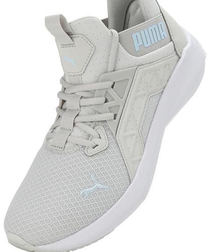 Puma Womens Softride Enzo NXT WN's Sedate Gray-White-ICY Blue Running Shoe - 7 UK (19523522)