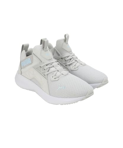 Puma Womens Softride Enzo NXT WN's Sedate Gray-White-ICY Blue Running Shoe - 7 UK (19523522)