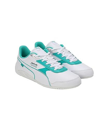 Puma Unisex-Adult MAPF1 RDG Cat 2.0 White-White-Spectra Green Sneaker - 8 UK (30746903)