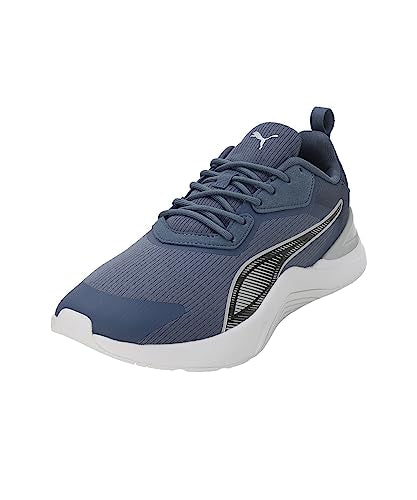 Puma Unisex-Adult Infusion Premium Inky Blue-White Training Shoe - 8 UK (37874102)