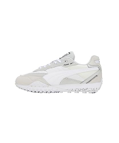 Puma Unisex-Adult Blktop Rider Warm White-White Sneaker - 8 UK (39272501)
