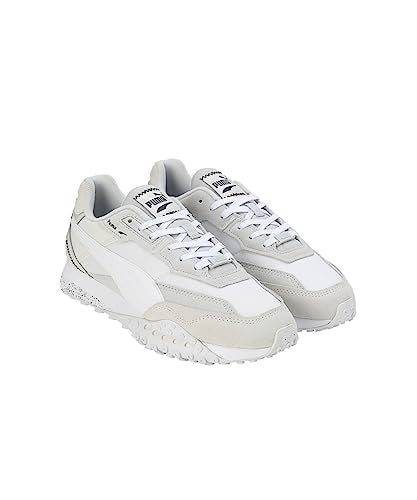 Puma Unisex-Adult Blktop Rider Warm White-White Sneaker - 8 UK (39272501)