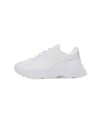 Puma Womens Cassia Rose White-White-Frosted Ivory Sneaker - 6 UK (39391202)