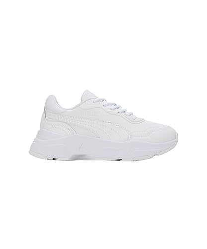 Puma Womens Cassia Rose White-White-Frosted Ivory Sneaker - 6 UK (39391202)