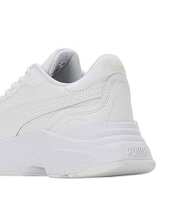 Puma Womens Cassia Rose White-White-Frosted Ivory Sneaker - 6 UK (39391202)