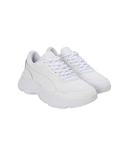 Puma Womens Cassia Rose White-White-Frosted Ivory Sneaker - 6 UK (39391202)