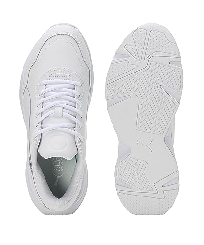 Puma Womens Cassia Rose White-White-Frosted Ivory Sneaker - 6 UK (39391202)