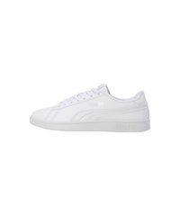 Puma | Smashic Comfort Casual Sneakers | White-Matte Silver | 4UK