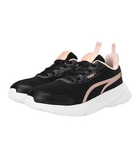 Puma Womens Alfarun Metallic WNS Black-Rose Dust Sneaker - 8 UK (39185402)